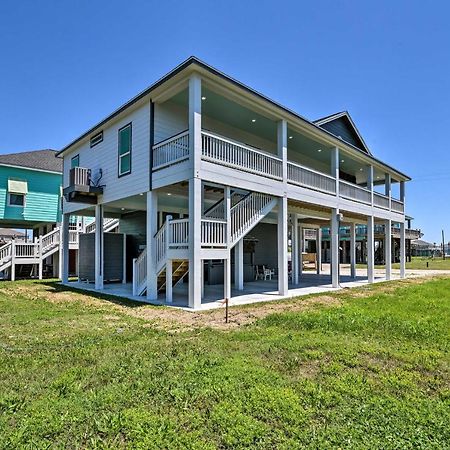 Bolivar Peninsula Beach House, Steps To Coast Exterior photo