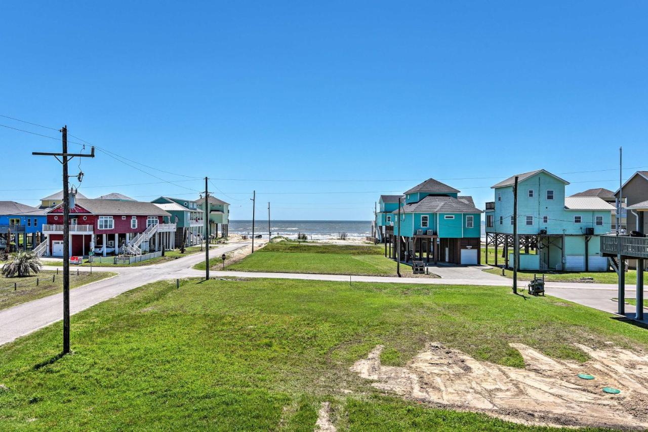 Bolivar Peninsula Beach House, Steps To Coast Exterior photo