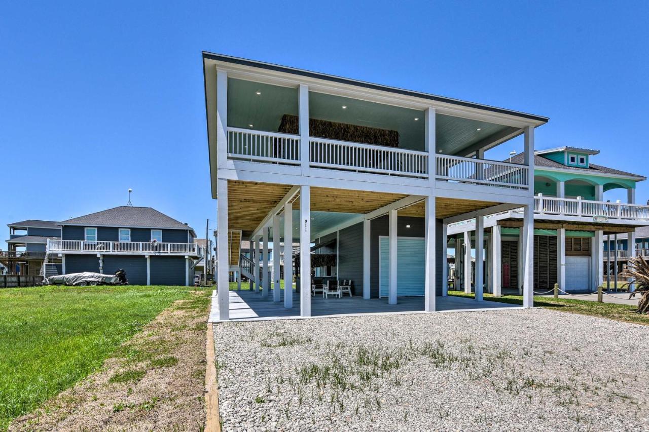 Bolivar Peninsula Beach House, Steps To Coast Exterior photo